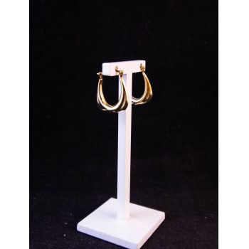9k yellow gold square drop earrings Price includes nationwide delivery