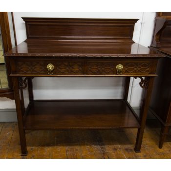 mahogany dumbwaiter